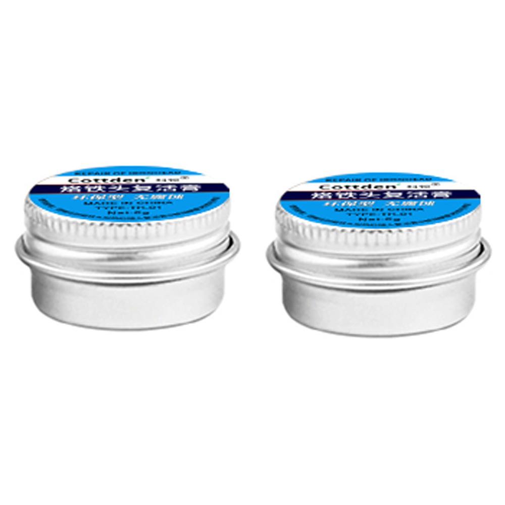 New Soldering Iron Tip Refresher Non-stick Tin Solder Cream Clean Paste for Oxide Head Resurrection Oxidative Activator