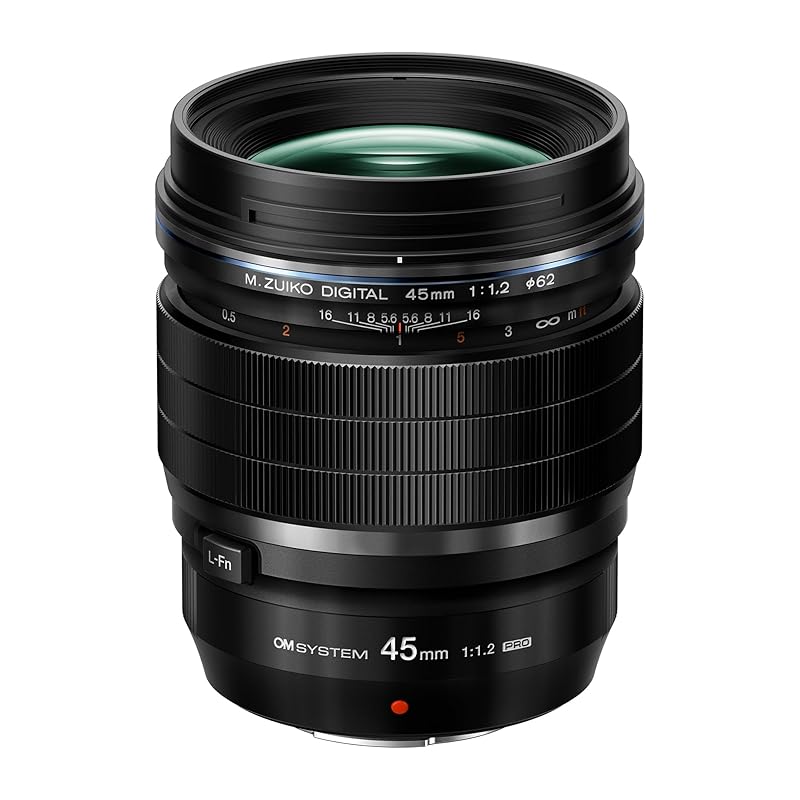 

OM SYSTEM single focus lens M.ZUIKO DIGITAL ED 45mm F1.2 PRO Portraits/Animals/Flowers and Plants