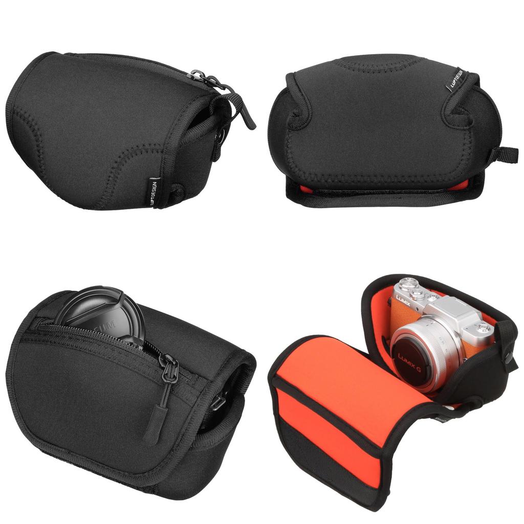 HAKUBA Luft Design Slim Fit Camera Jacket S-30 DCS-03S30BK Single-Lens Camera Case Black