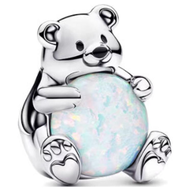 Pandora Bear Design 925 Silver Jewelry Accessories Women jewelry 793589C01 Box