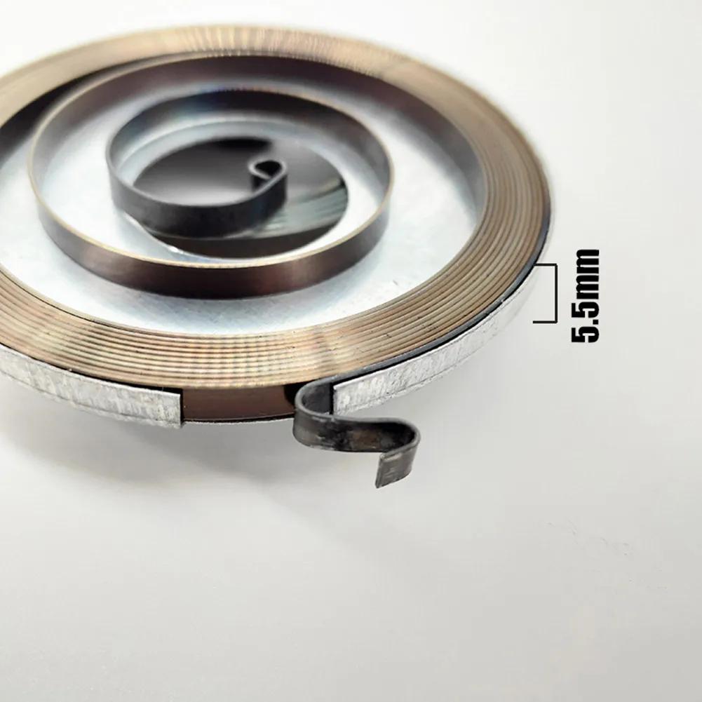 3-Piece Easy Starter Pulley Kit with Springs for Electric Chainsaw 4500 5200 5800 Models 45cc 52cc 58cc Replacement Parts