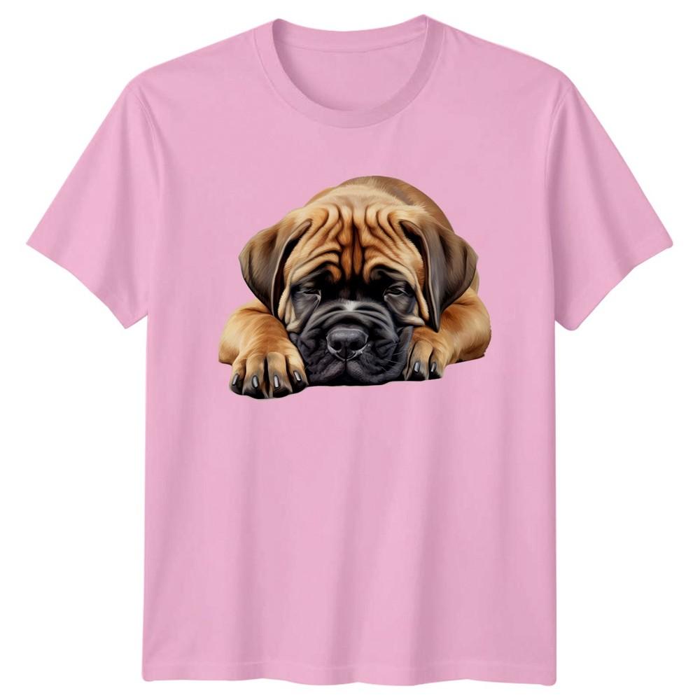 Puppy Mastiff Dog Animals Unisexs TShirt Unisexs Graphic Tee