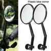 Universals Bicycles Mirror Handlebar Rearview Mirror 360Degree Adjustable Handlebar Mirror for Bicycles Motorcycles