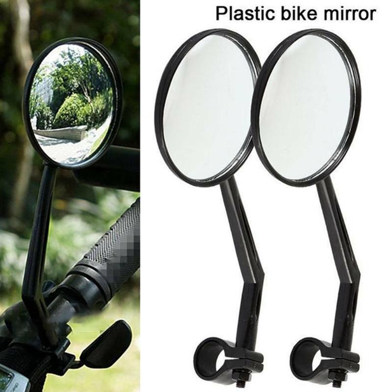 Universals Bicycles Mirror Handlebar Rearview Mirror 360Degree Adjustable Handlebar Mirror for Bicycles Motorcycles