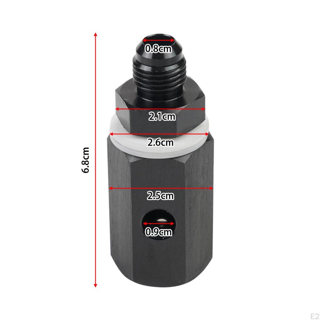 Male Tank Rollover Vent Valve Sturdy Metal Easy To Install Repalcement