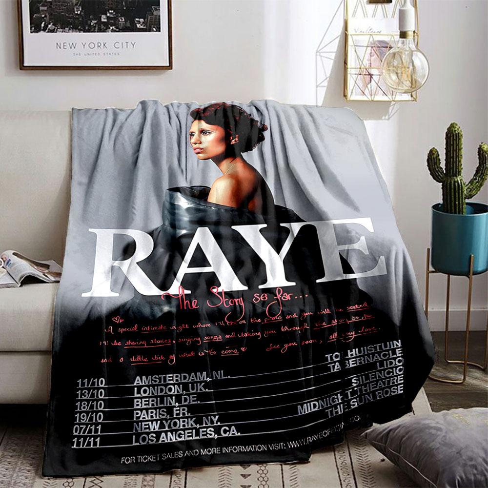 Concert Tour Poster Blanket for All Seasons Blanket Lunch Break Throw Gift