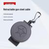 Reinforced Retractable Anti-Loss Steel Lanyard