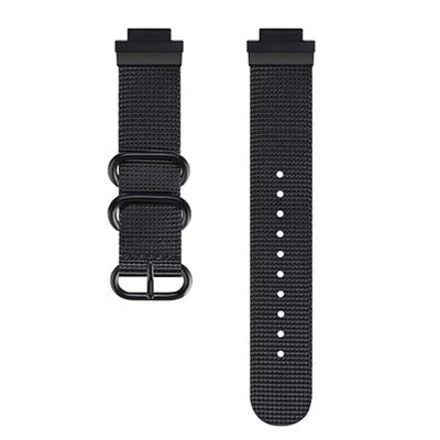 Nylonový řemínek k hodinkám kompatibilní s Casio 22mm náhradní sportovní unisex hodinky GA-2100/GA-2110/GM-2100, řemínek, (Černá)