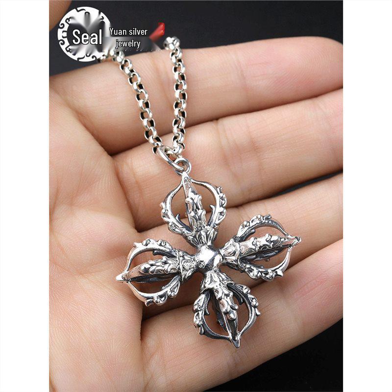 

Подвеска Ваджра с двумя головами: Унисекс Ретро Этнический Стиль Standard