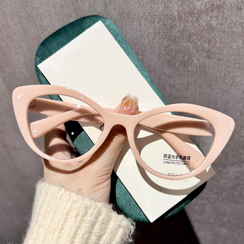 Myopia Glasses European Designer Eyewear COHK Cateye Myopia