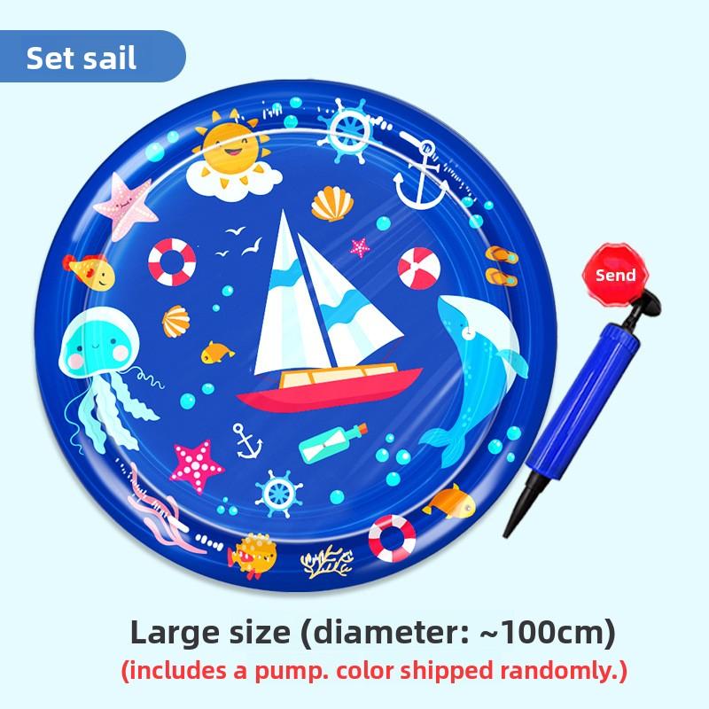 Cross-border Inflatable Water Cushion Summer Cat & Dog Water Mattress with Water Filling Ice Pad Pet Toy