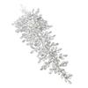 Elegant Pearls And Crystal Bridal Hair Comb Handcrafted Headpiece With Shimmering Rhinestones For Weddings Parties