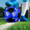 1 PZ poster Sevilla FC formato 5 pallone da calcio PrahaPallone da calcio Indoor Colorato Per Tutte le Età Cucito a Macchina PVC Pronto per la Competizione Durevole Alto Rimbalzo