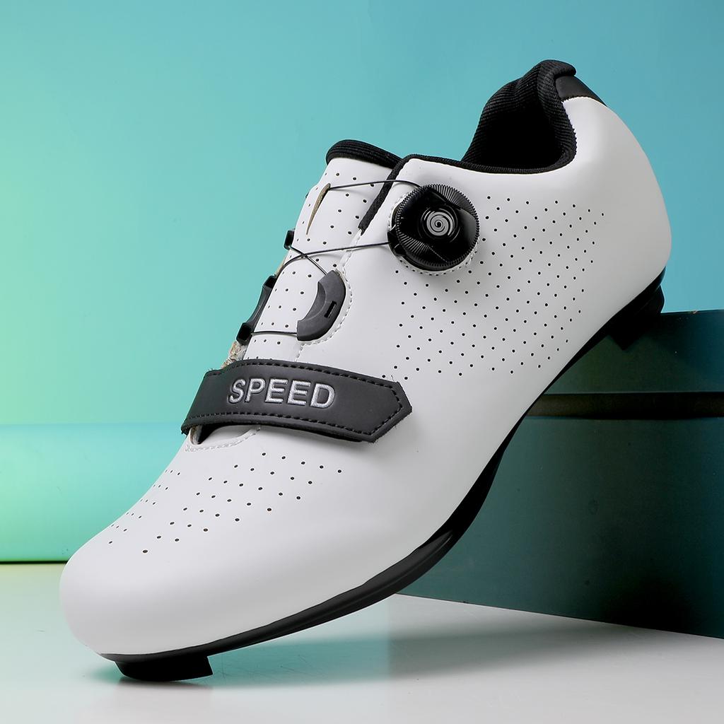 New Professional Cycling Shoes for Men, Lock-Free Mountain Bike Bicycle Shoes, Road Bike Lock Shoes, Non-Locking Bicycle Women's Hard Soles