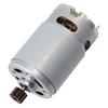 1 Pcs Motor 10mm Gear Diameter 18 V Silver & Black