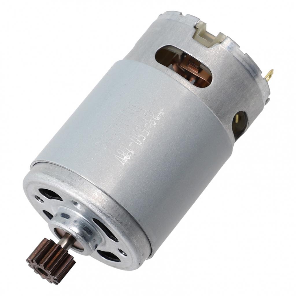 1 Pcs Motor 10mm Gear Diameter 18 V Silver & Black