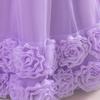 Europäisches & Amerikanisches Blumenmädchen Kurzarm Prinzessinnenkleid: Kinder Abend- & Hochzeitsoutfit