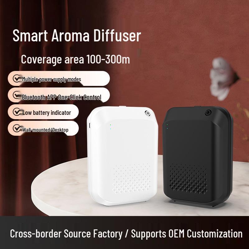 Smart Bluetooth Rechargeable Battery Aroma Diffuser & Automatic Sprayer
