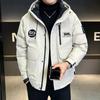 New trendy brand outdoor sports tooling mountain high-quality down jacket hooded jacket men