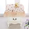75*80cm Bedside Cabinet Tablecloth Universal Protective Towel Flower Lace Embroidery Table Cloths