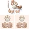 Cartoon Bear Paw U Shaped Pillow With Pp Cotton Fill For Travel And Comfort
