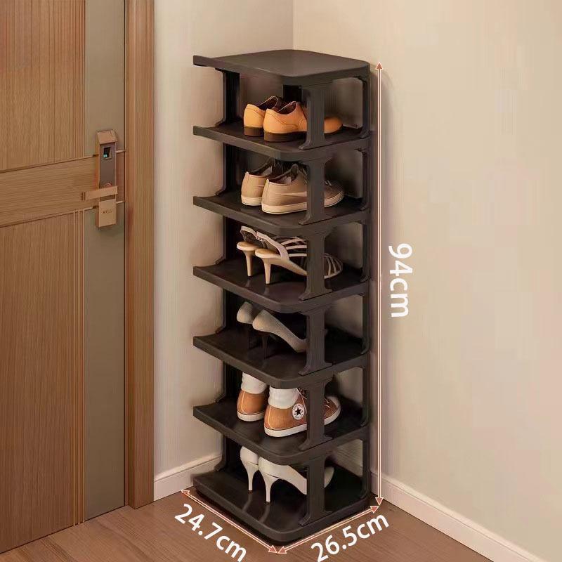 TikTok Compact Dustproof Shoe Cabinet: Space-Saving Multi-Layer Storage for Dorms and Hallways