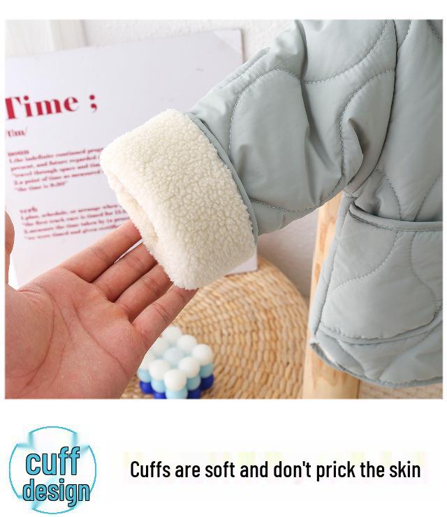 2023 Kinder Baumwollanzug mit Fleecefutter: Jungen & Mädchen Winter Prinzessin Jacke