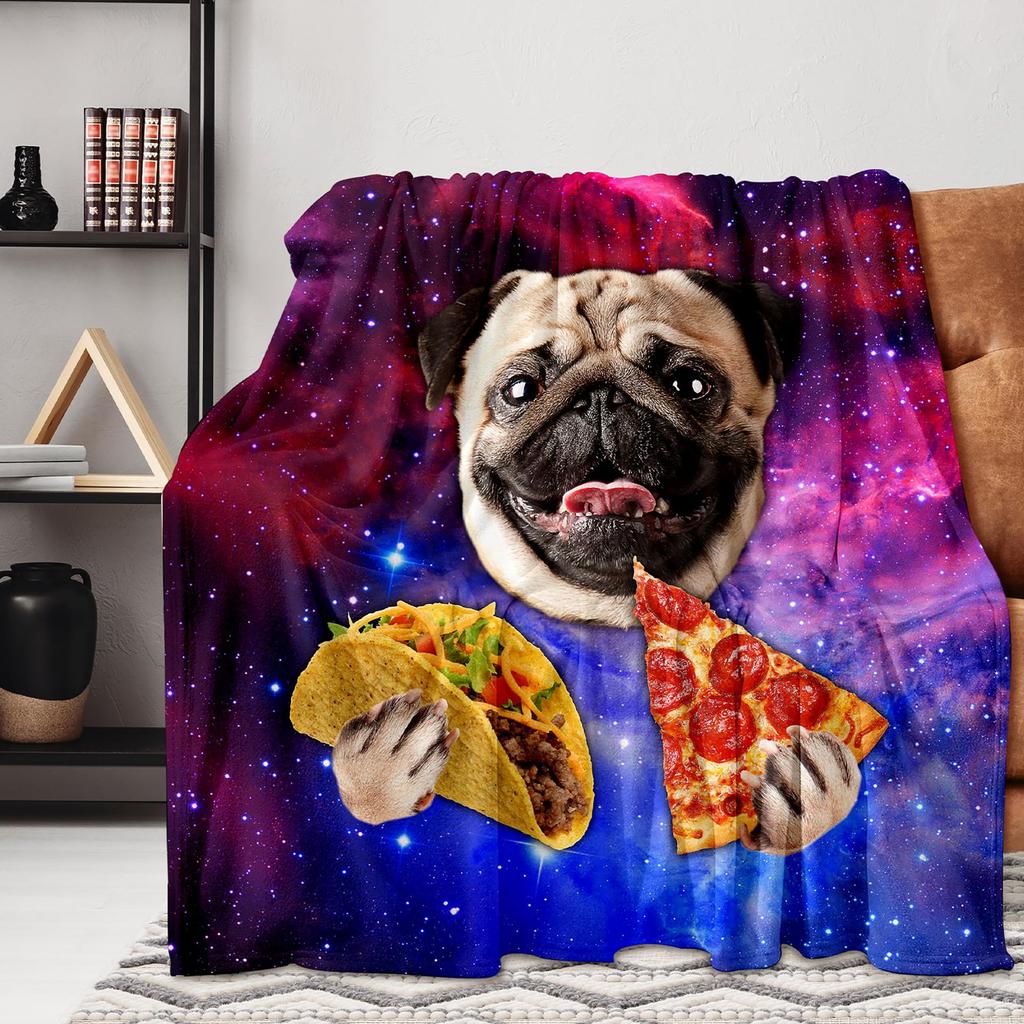 Cute Cartoon Cat Printed Blanket for Sofa Bed Travel Camping Living Room Office Conditioning Blanket for All Seasons Gifts