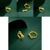 Trendy Gold Plated Bow Ring For Women Cute And Elegant Fashion Jewelry Gift