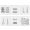 Compact Digital Temperature Humidity Monitor Wall Mountable Wireless Sensor With 24H Data Records And Low Battery Alerts
