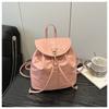 Fashiable and Versatile Backpack for Women, New Travel Bag, High-end Leather Casual Commuting Backpacks