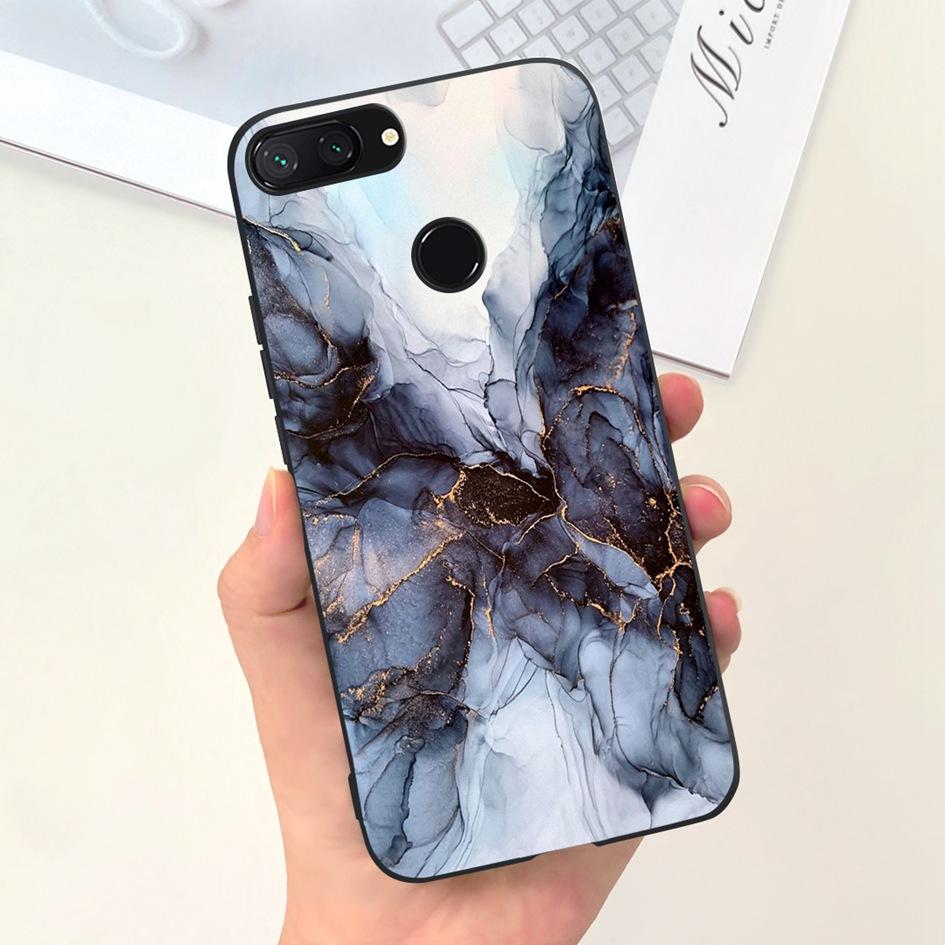 Für Xiaomi Mi 8 Lite Hülle 6,26" Mode Landschaft Mädchen Bumper Weiche Silikon Handyhülle Für Xiomi Mi 8 Lite Funda Mi8Lite Tasche