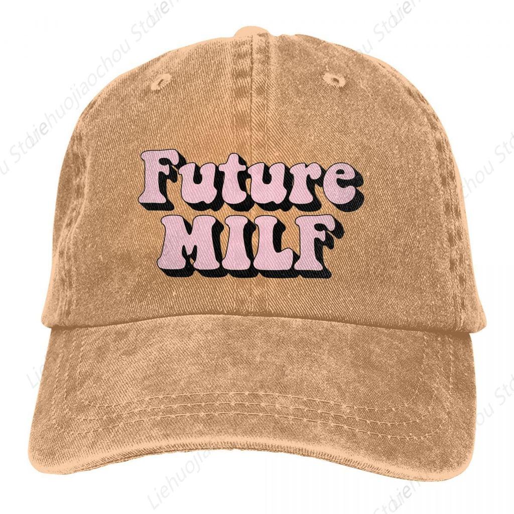 Pure Color Dad Hats Cool Womens Hat Sun Visor Baseball Caps Future Milf Peaked Cap