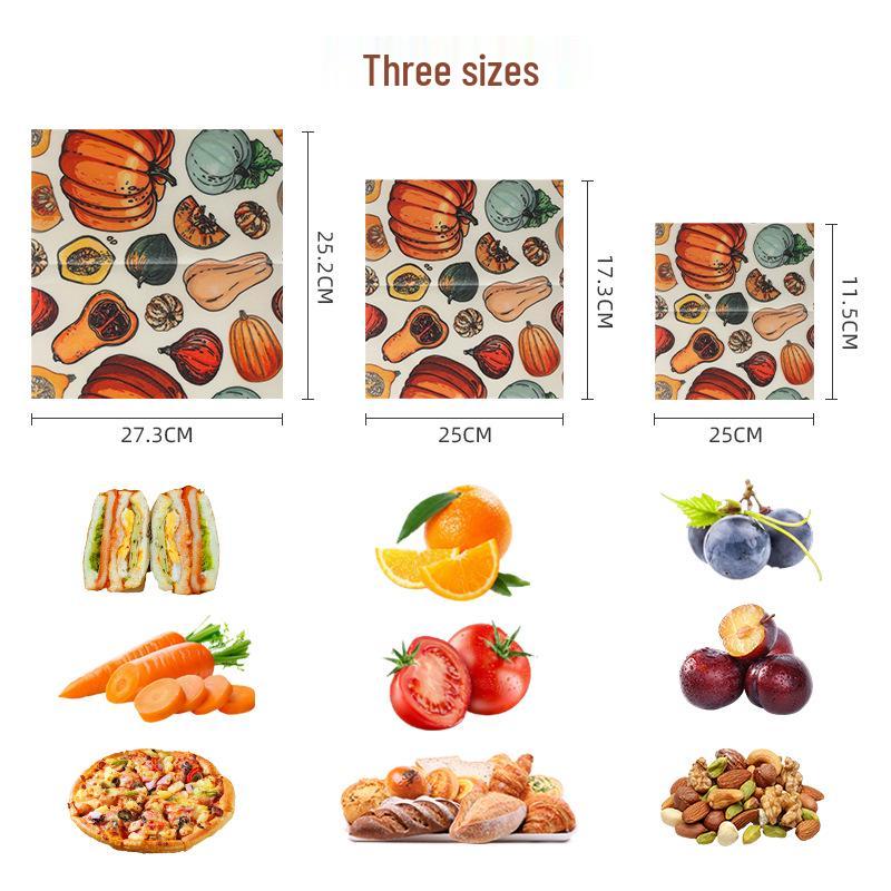 

Beeswax Food-Grade Wrap for Fresh Produce Preservation – Degradable Cloth Roll