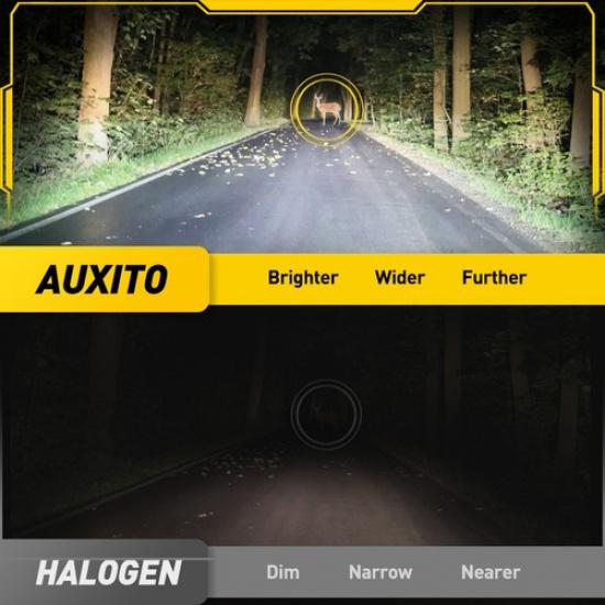 5202 White 6500K Fog LED Light Bulbs for Chevy Silverado 1500 2500 3500 HD 2x