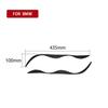 Carbon Fiber Headlight Eyebrows Eyelids Cover Trim For BMW 3Series E46 1998-05