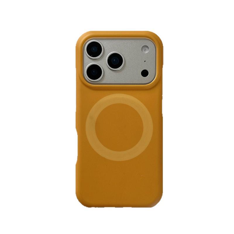 

Autumn/Winter High-End Solid Color Magnetic Phone Case for Apple 17 Pro Max, Compatible with 15 Pro, Double Layer Fit for 16 Pro/14. Apple 16