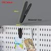 Punch-free Hole Board Vertical Desktop Wall Hanging Office Desk Storage Shelf Reading Room Desktop Kitchen Bathroom Storage Rack