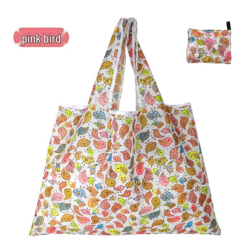Eco-Friendly Large Capacity Folding Grocery Bag - Oxford Cloth