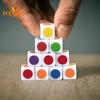 Colorful Dice - 10Pcs, 16MM, Teach Primary Secondary Colors, Fun Learning Games, Durable Acrylic, 6 Sided Educational Color Recognition Dice