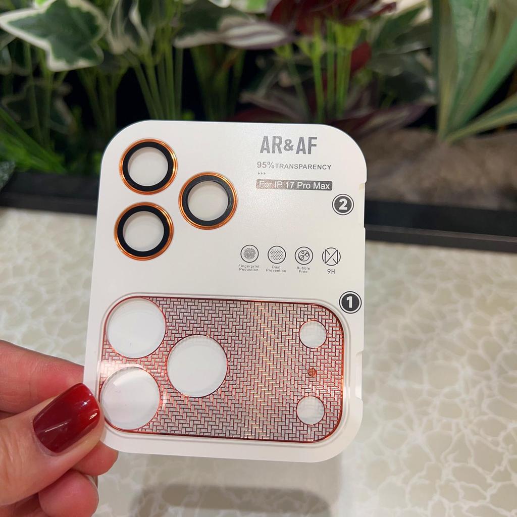Ultra-Thin Electroplated Camera Lens Protector for iPhone 17 Pro Max