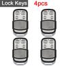 1-5PCS 433mhz Remote Control 4 Button Smart Copy Duplicator Electric Garage Door Gate Remote Cloning Universal Garage Door Gate