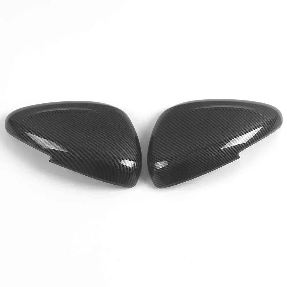 For Peugeot 508 Citroen C4L 2011-2017 Car Sticker Rearview Side Mirror Cover Wing Cap Exterior Door Rear View Case Trim Carbon