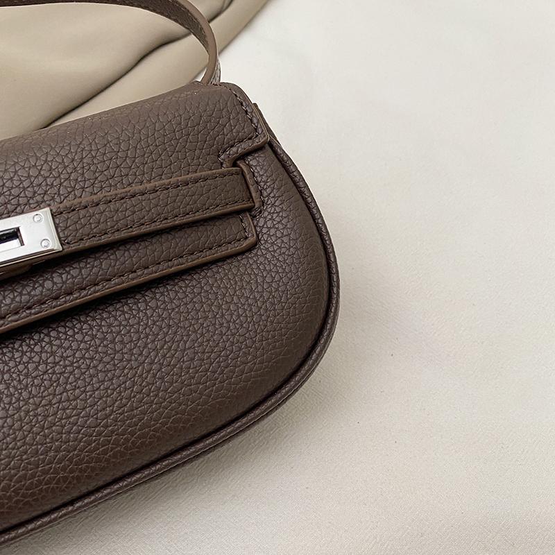 Premium Saddle Bag Fashion Versatile Gemini Bag Dumpling Bag Women's Bag One Shoulder Crossbody Breast Bag Mini Fanny Bag