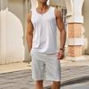 Men’s Lightweight Sleeveless Quick Dry Athletic Tank Top Breathable Loose Fit Vest for Outdoor Fitness Workout Running Gym
