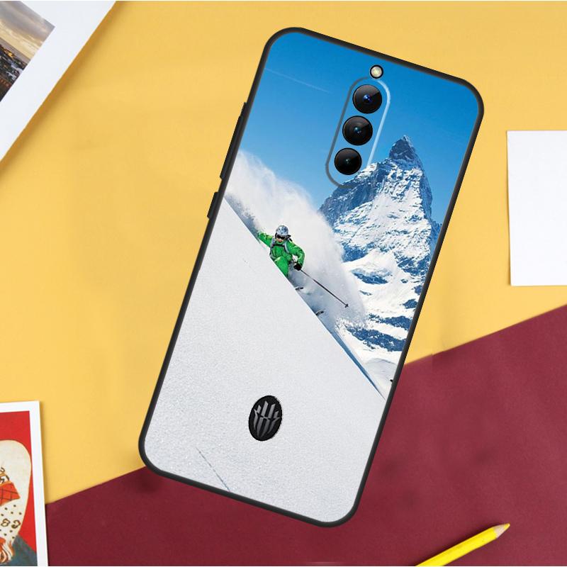 Ski Neige Snowboard Case For ZTE Nubia Red Magic 10 Air 5G 6R 6 7 6S 7S Pro 8 9 10 11 8S 9S 10S Pro Plus Cover