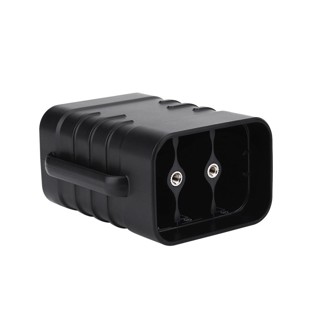 Bike Battery Pack Box, Water Proof  7 Function Battery Case Box 8.4V   USB Output, Charging Phone, for   Lamp