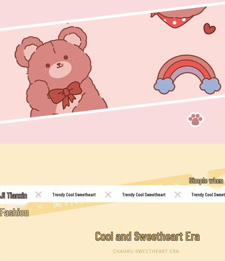 Trendy Sweetheart Era Cute Bear Perfume 25ml: Floral Fruity Lavender Long-Lasting Fragrance