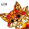 Gift for Animal Lovers Vintage Stained Glass Style Desk Lamp, Cute Night Light, Decorative Exquisite Desktop Ornament Home Reading Lamp