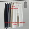 Men's High-End Chinese Style Cotton Linen Pants - Spring/Autumn Thin, Loose, Straight, White Casual Trousers